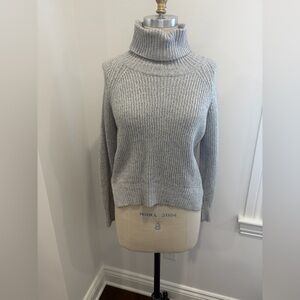 Wilfred Light Gray Turtleneck Sweater